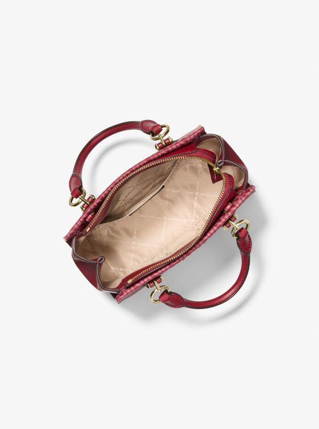 Marilyn Small Signature Logo Messenger Bag