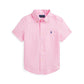 Linen Short Sleeve Shirt (Toddler/Little Kid)