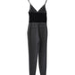 Michael Michael Kors Sleeveless Jumpsuit in Black Viscose