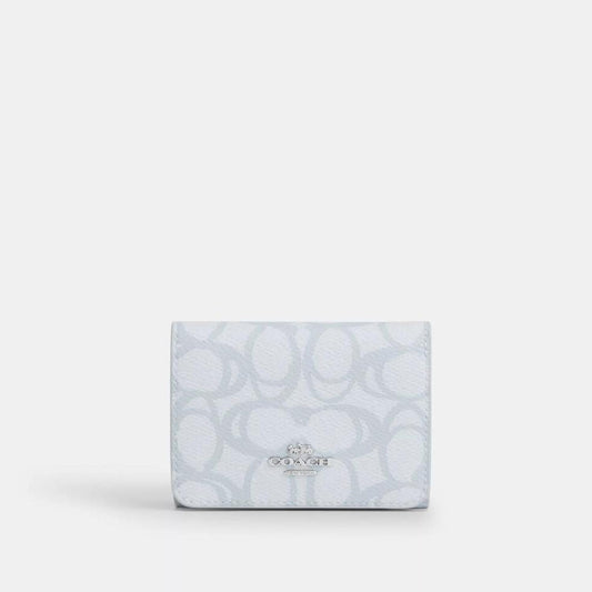 Card Holder Wallet In Sketch Signature Canvas