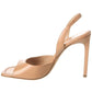 Michael Kors Collection Marisa Runway Leather Slingback Sandal