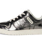 C201 Crinkle Metallic Sneaker