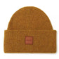 Men's Leather Patch Bean Hat