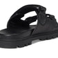 Sculpted C Leather Double Band Sandals