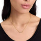 Gold-Tone Mama Said Pavé Pendant Necklace, 16" + 3" extender