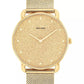 Women's Elliot Gold Tone Stainless Steel Mesh Bracelet Watch, 36mm