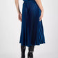 Women's Pleated Pull-On A-Line Skirt