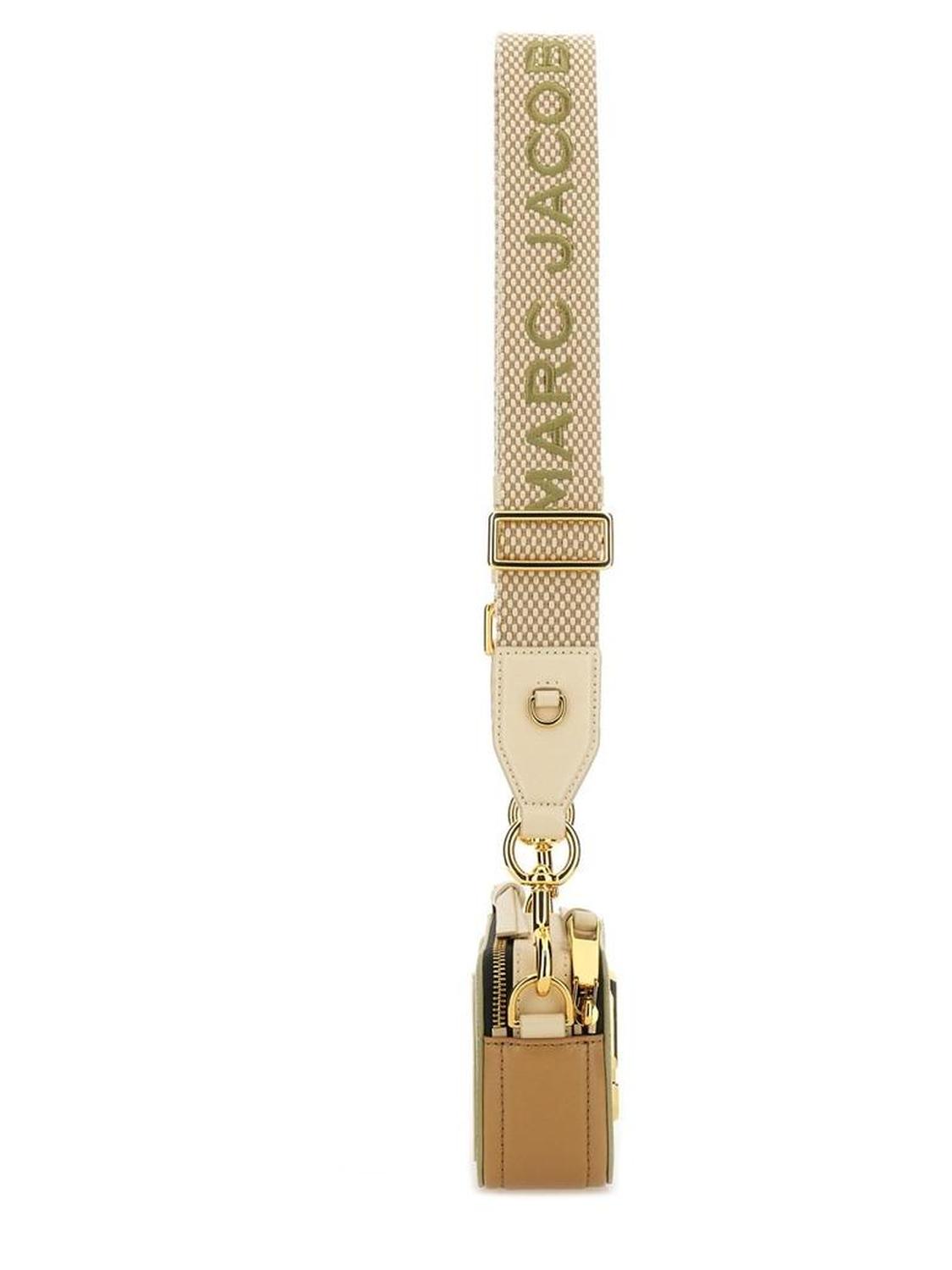 Marc Jacobs The Snapshot Logo Plaque Crossbody Bag