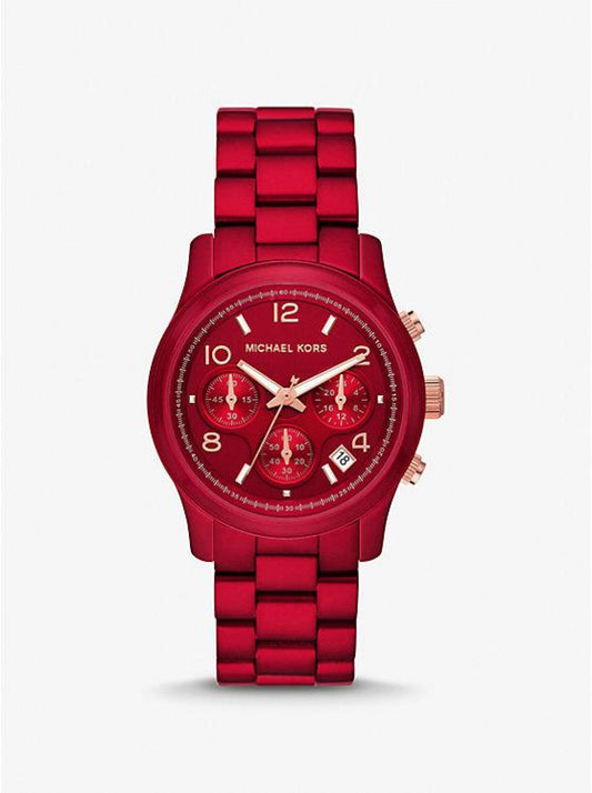 Runway Red-Coated Watch