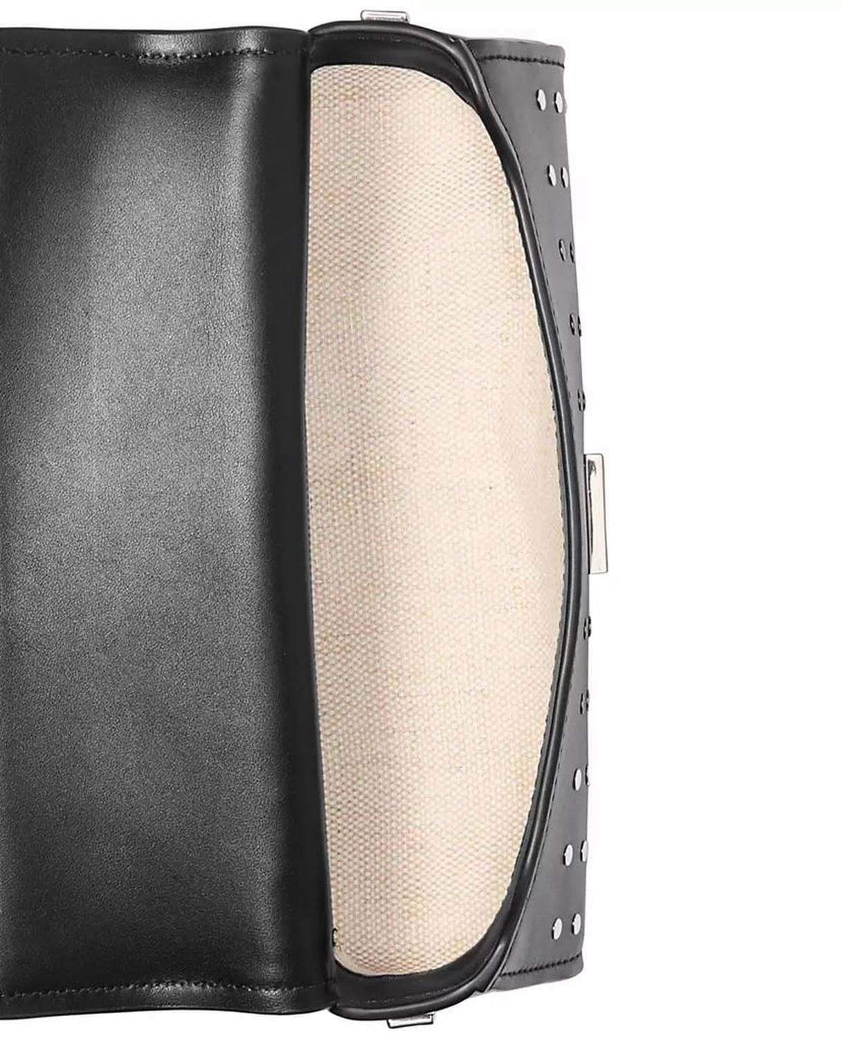 Ludlow Small Leather Convertible Pouchette