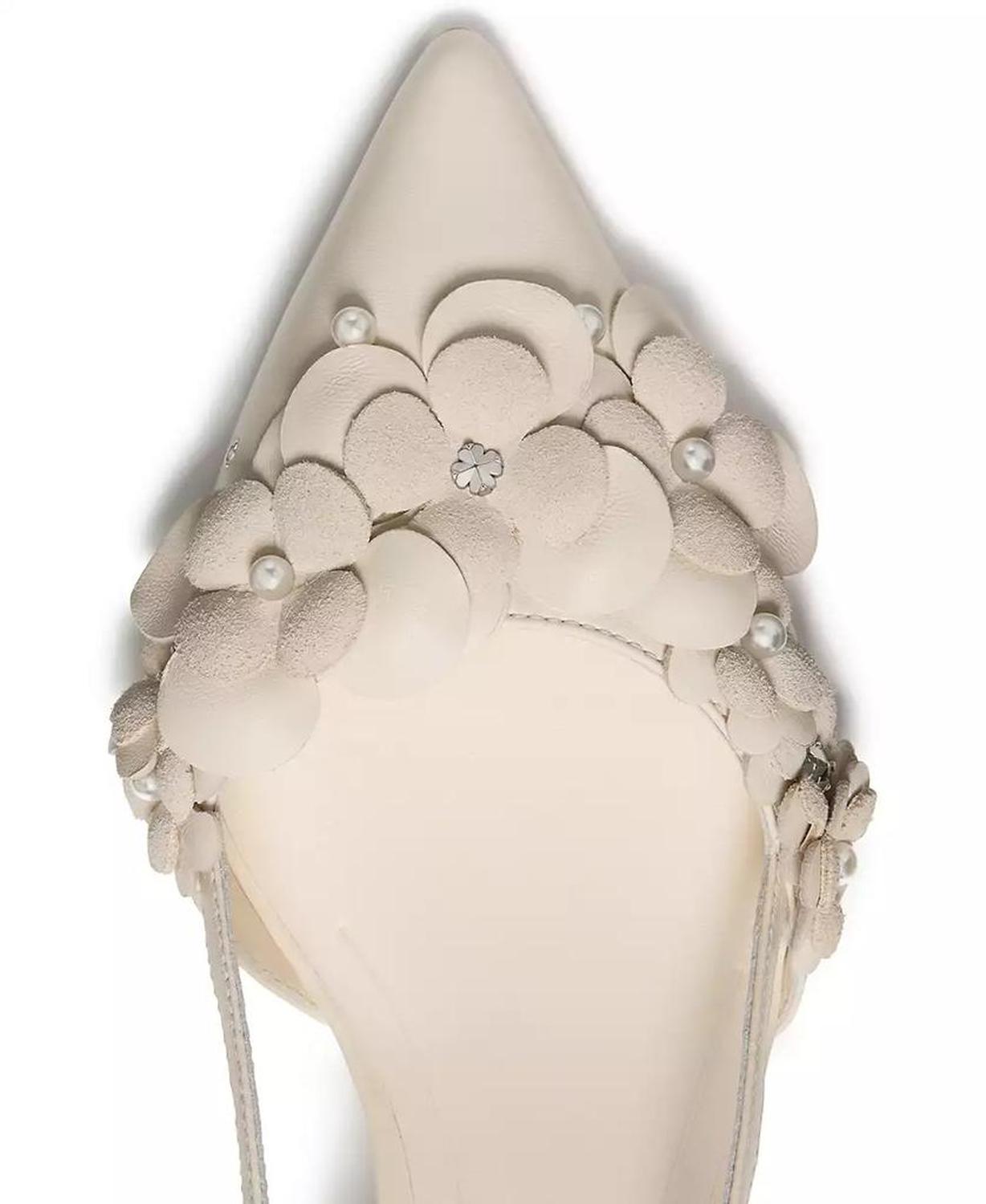 Women's Flower Garden Slingback Pumps