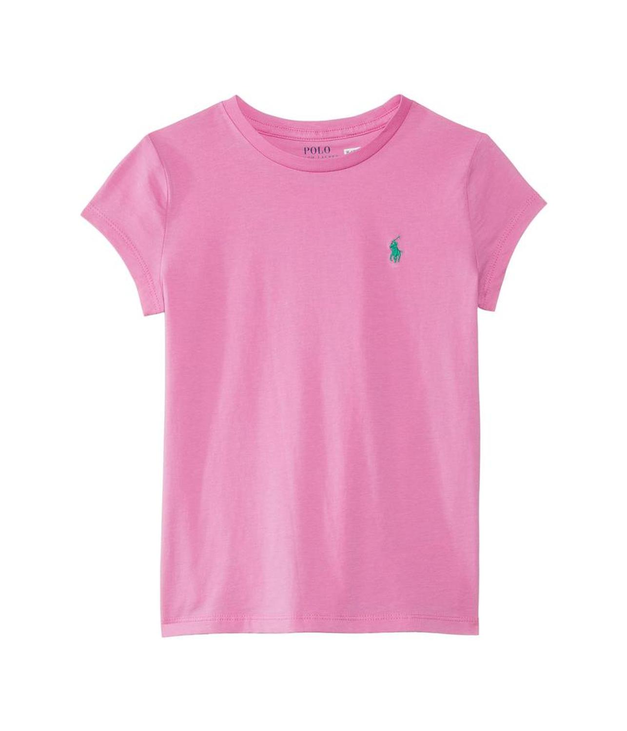 Cotton Jersey Crewneck Tee (Big Kid)