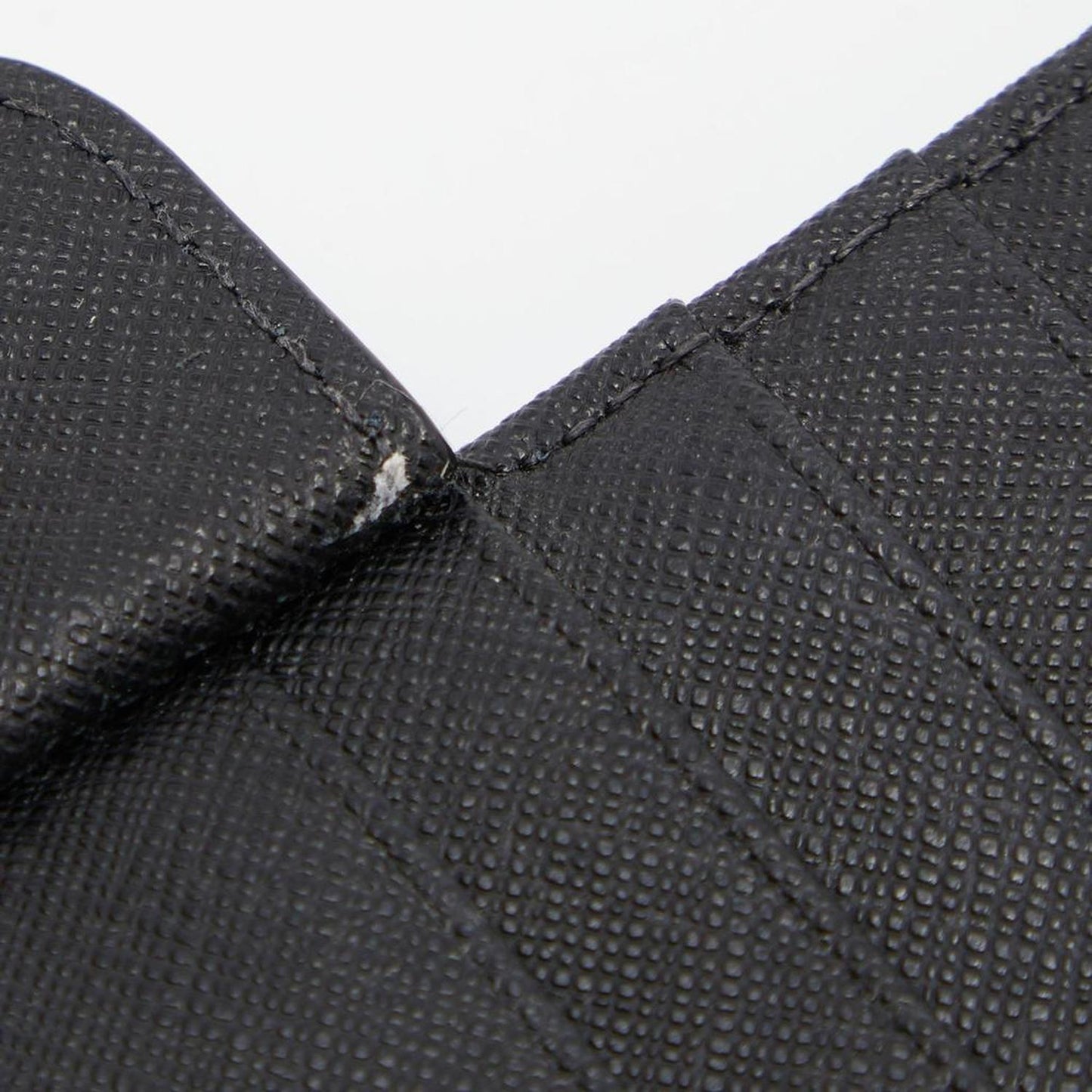 Kate Spade Black Leather Bifold Flap Wallet