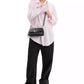 Small Jet Leather Shoulder Bag