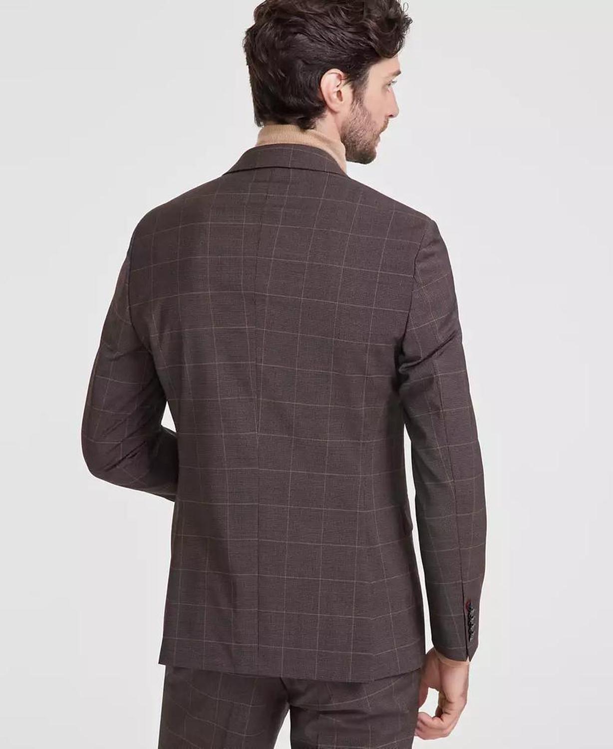 Men's Modern-Fit Solid Suit Separate Jacket