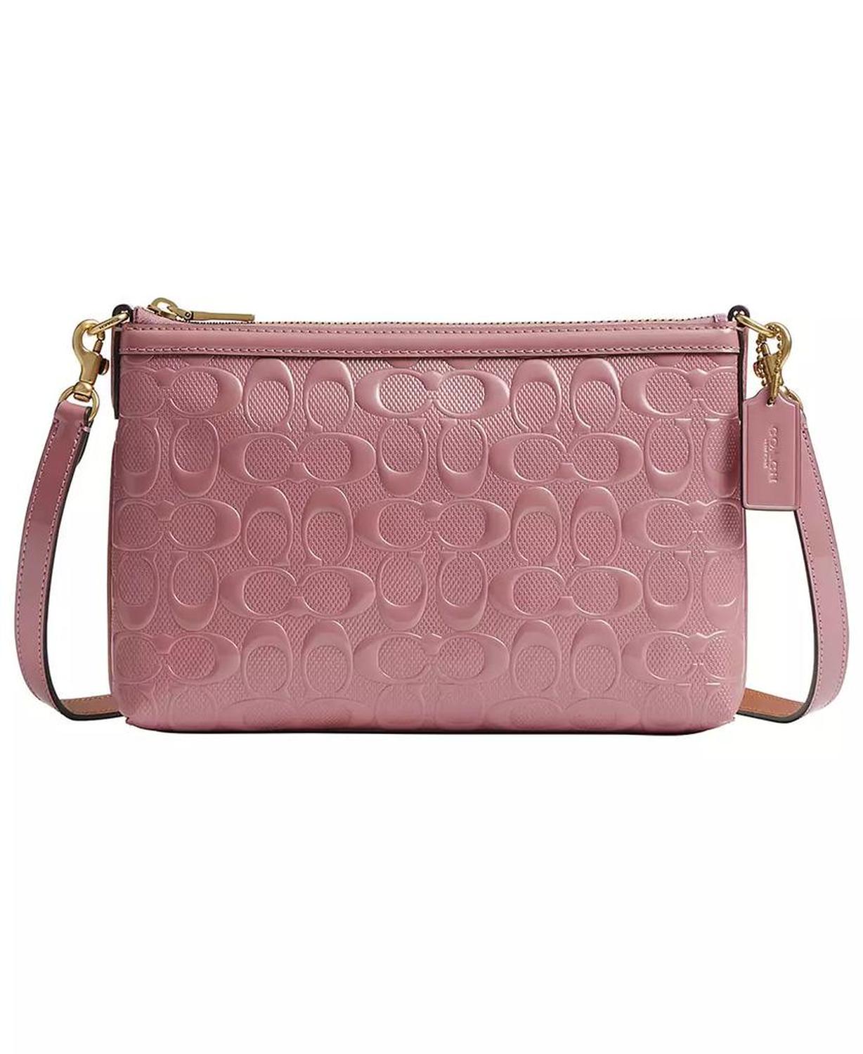 Legacy Small Signature Patent Leather Crossbody Bag