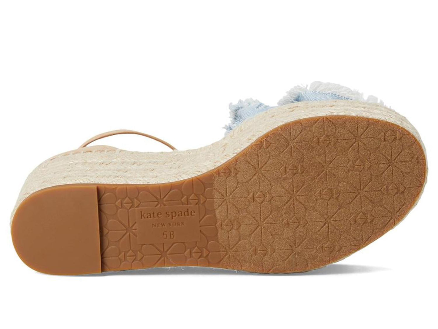 Flourish Denim Espadrille Wedge Sandal