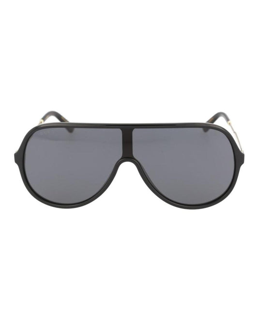 Shield-Frame Injection Wrap Sunglasses