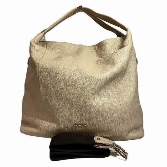 Leather Handbag Shoulder Bag (Pre-Owned)