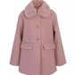 Big Girls Faux Wool Collar Jacket