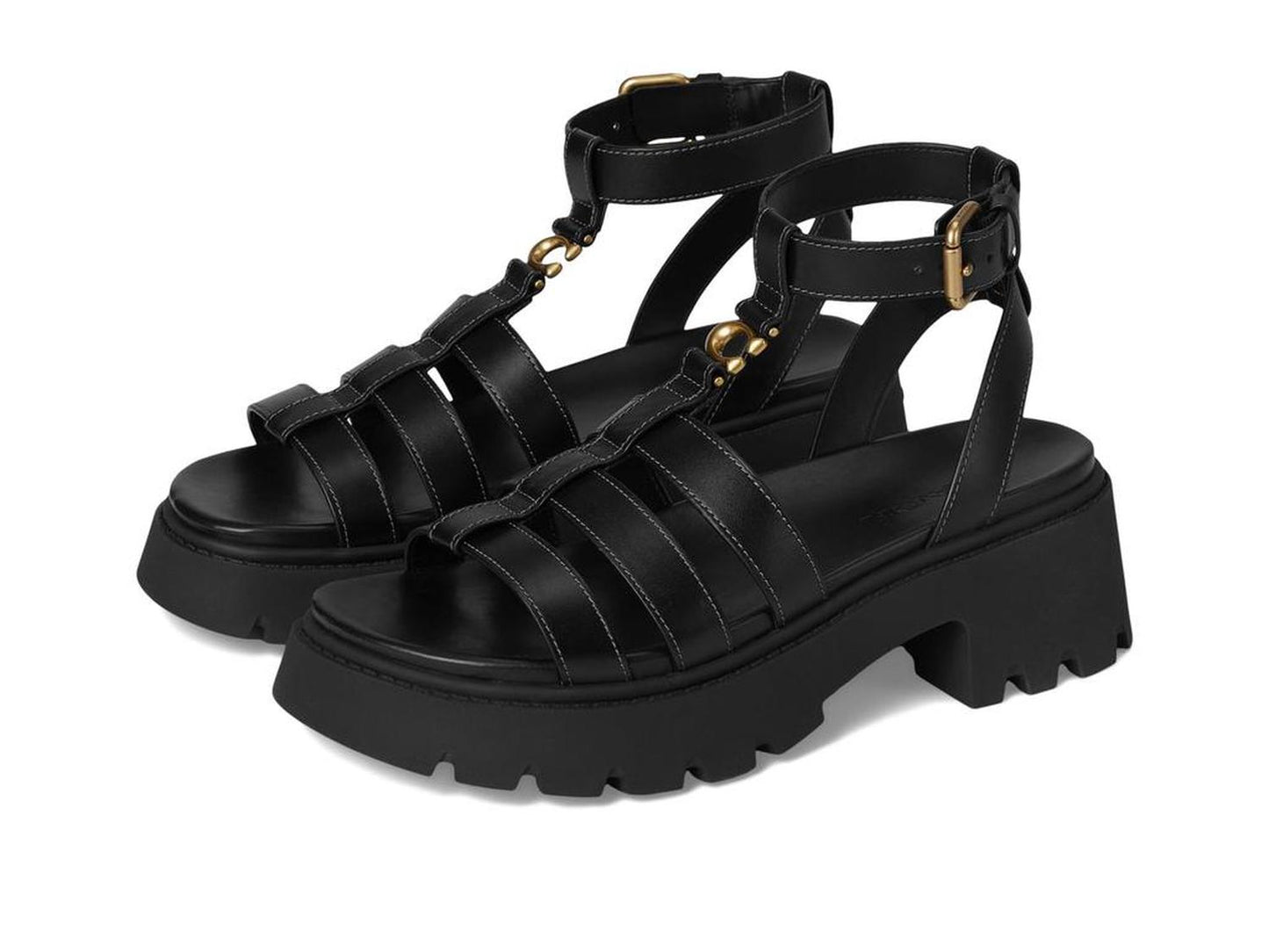 Sculpted C Platform Fisherman Sandals