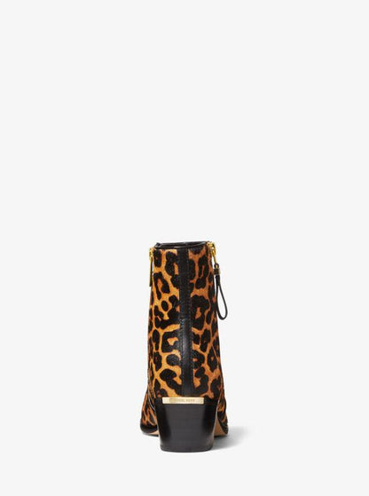 Sawyer Leopard Print Calf Hair Boot