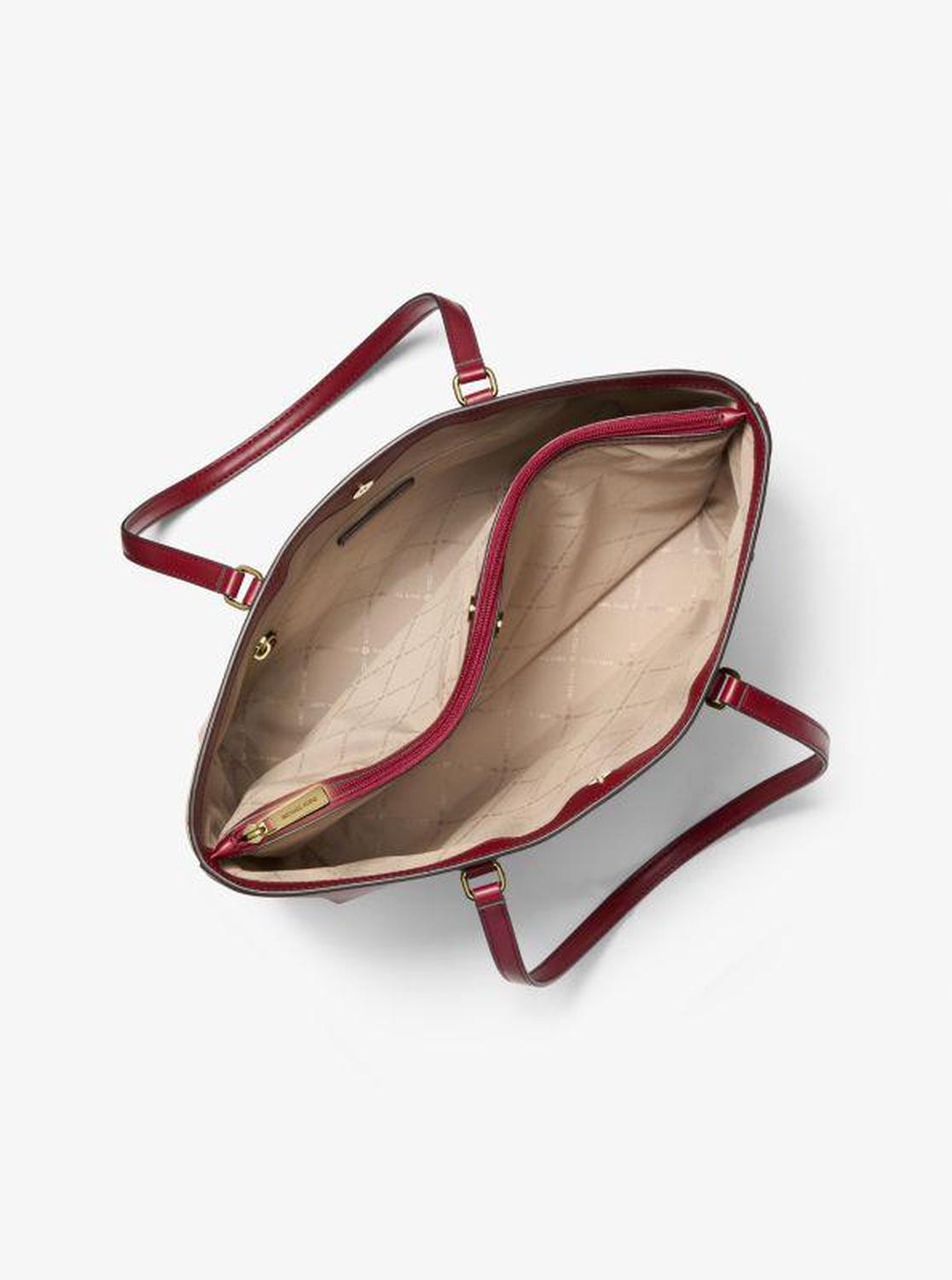 Sheila Large Two-Tone Signature Logo Tote Bag