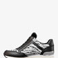 Maddy Zebra Print Signature Logo Trainer