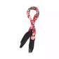 Women's Houndstooth Poppies Modal Square Scarf