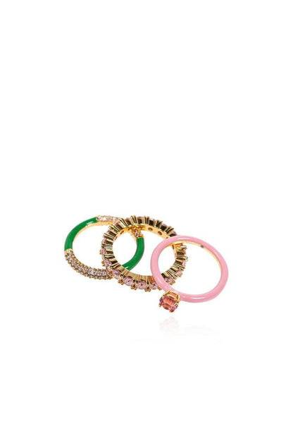 Kate Spade Hint Of Shimmer Stacking Ring Set