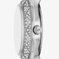 Mini Raquel Pavé Silver-Tone Watch