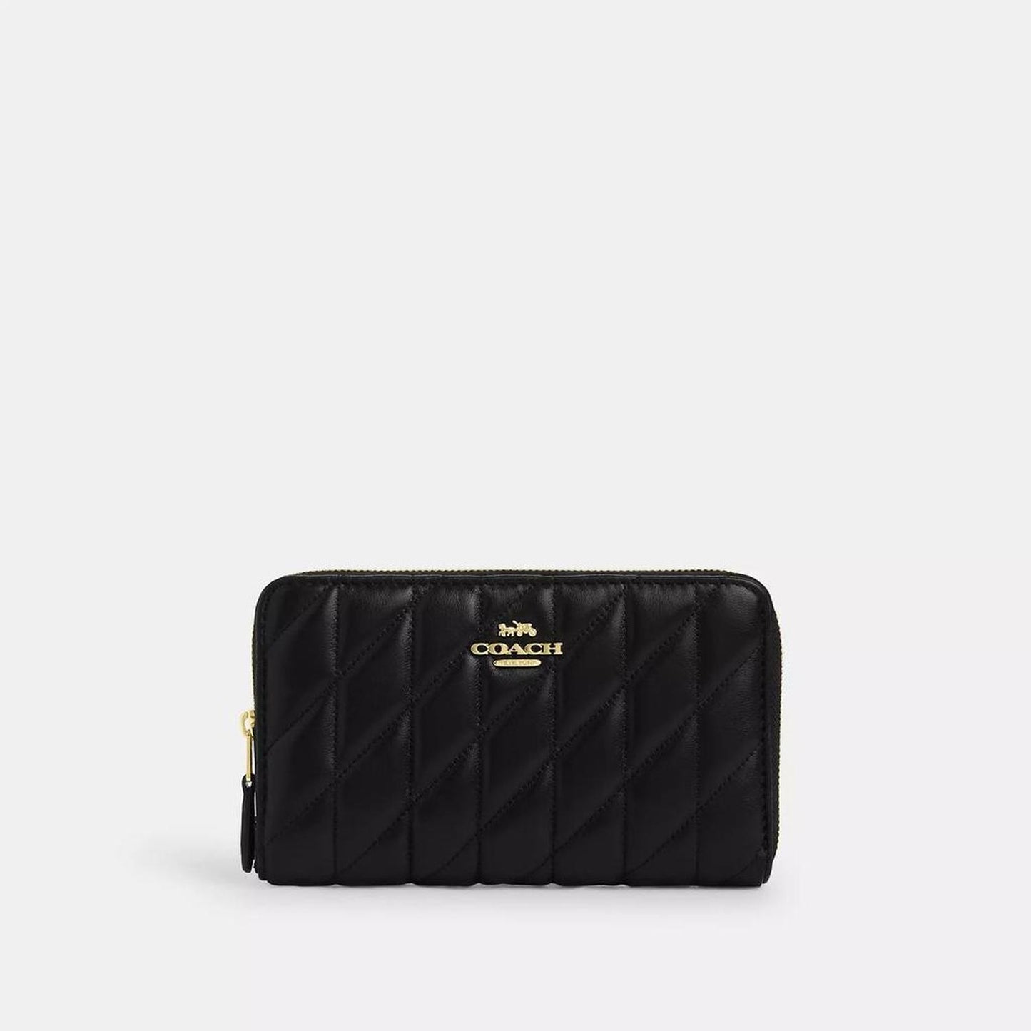 Medium Id Zip Wallet With Quilting