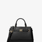 Reed Small Pebbled Leather Satchel