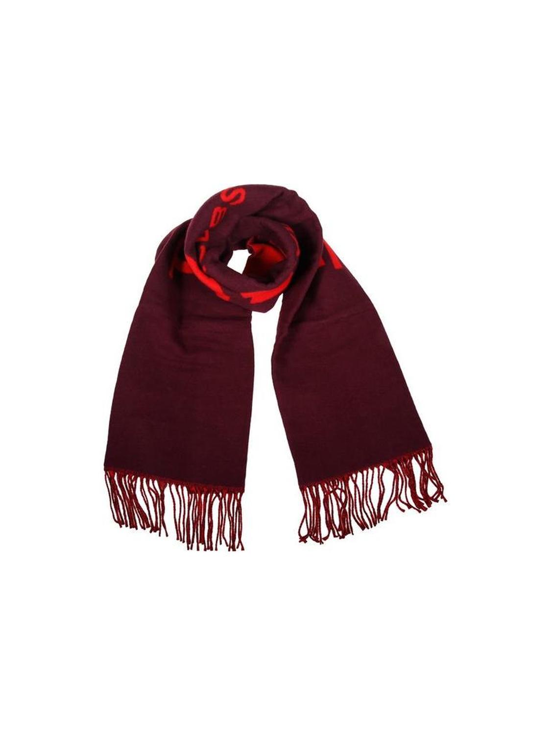 Marc Jacobs Logo Jacquard Fringed-Edge Scarf