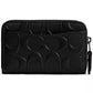 Small Signature Patent Leather Zip Around Wallet