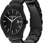 Men's Oliver Black IP Stainless Steel Bracelet Watch, 41mm