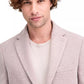 Men's Classic-Fit Stretch Oatmeal Knit Sport Coat