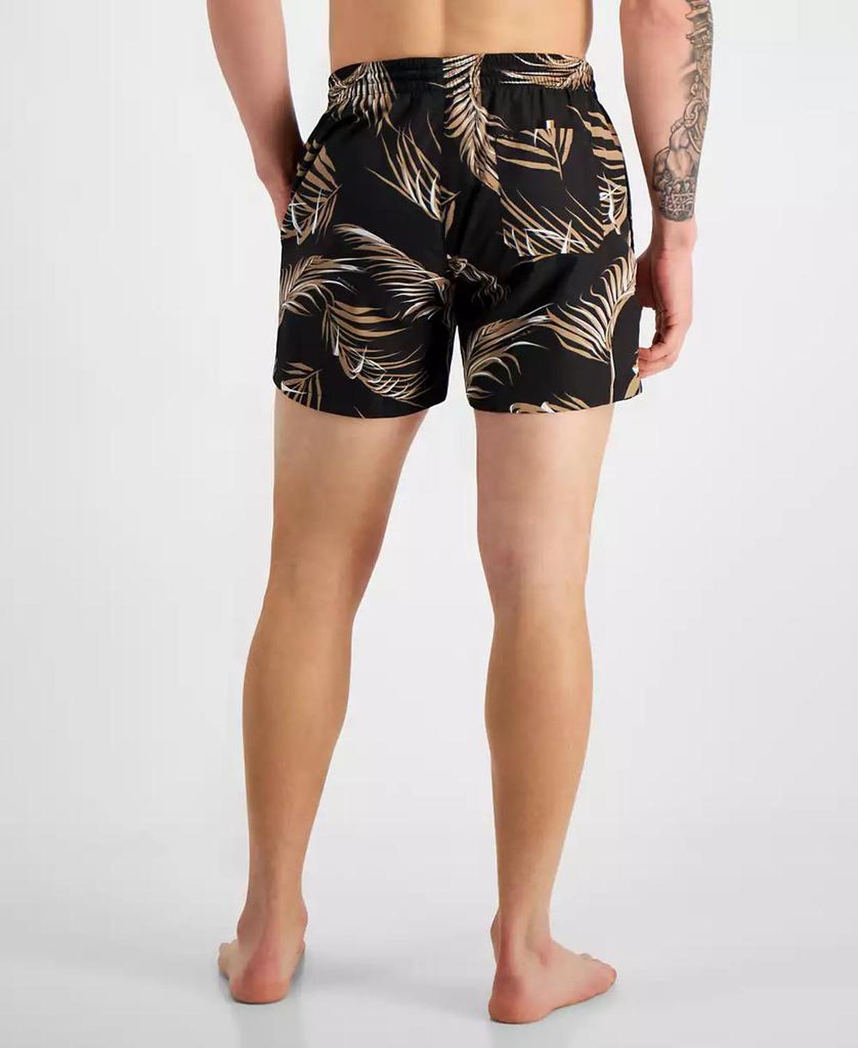 Men's Piranha Drawstring 5.3" Swim Trunks, Created for Macy's