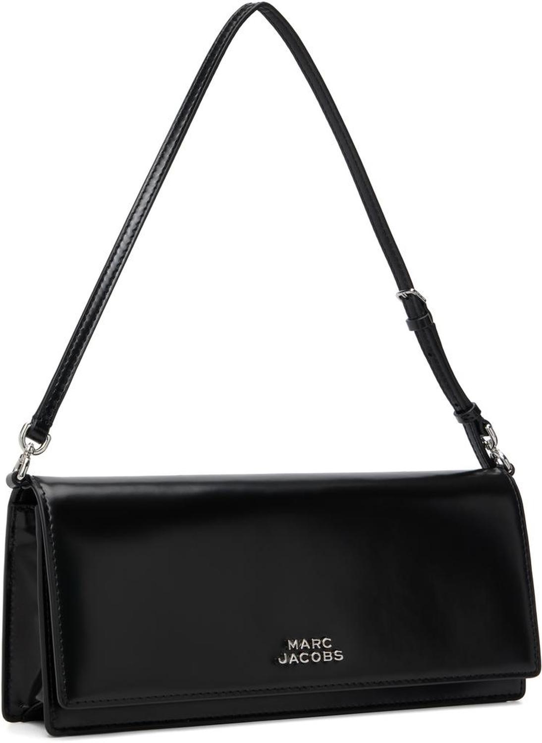 Black 'The Glam Mirror' Shoulder Bag