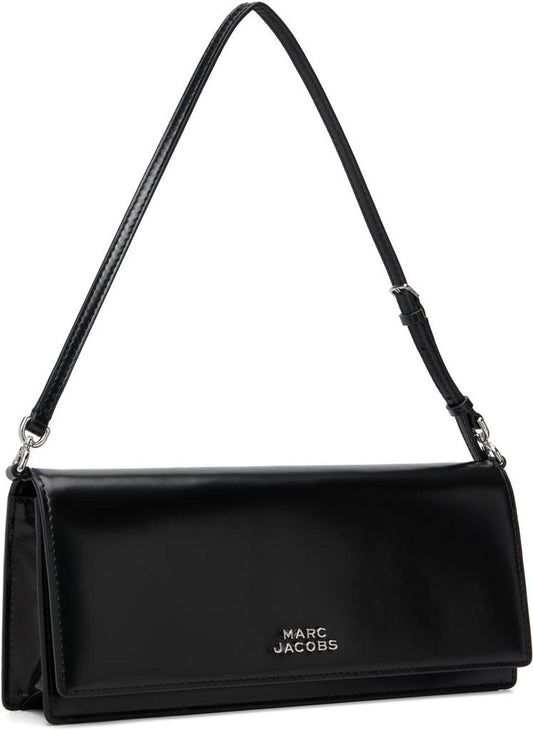 Black 'The Glam Mirror' Shoulder Bag