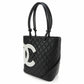 Chanel Cambon  Leather Tote Bag (Pre-Owned)