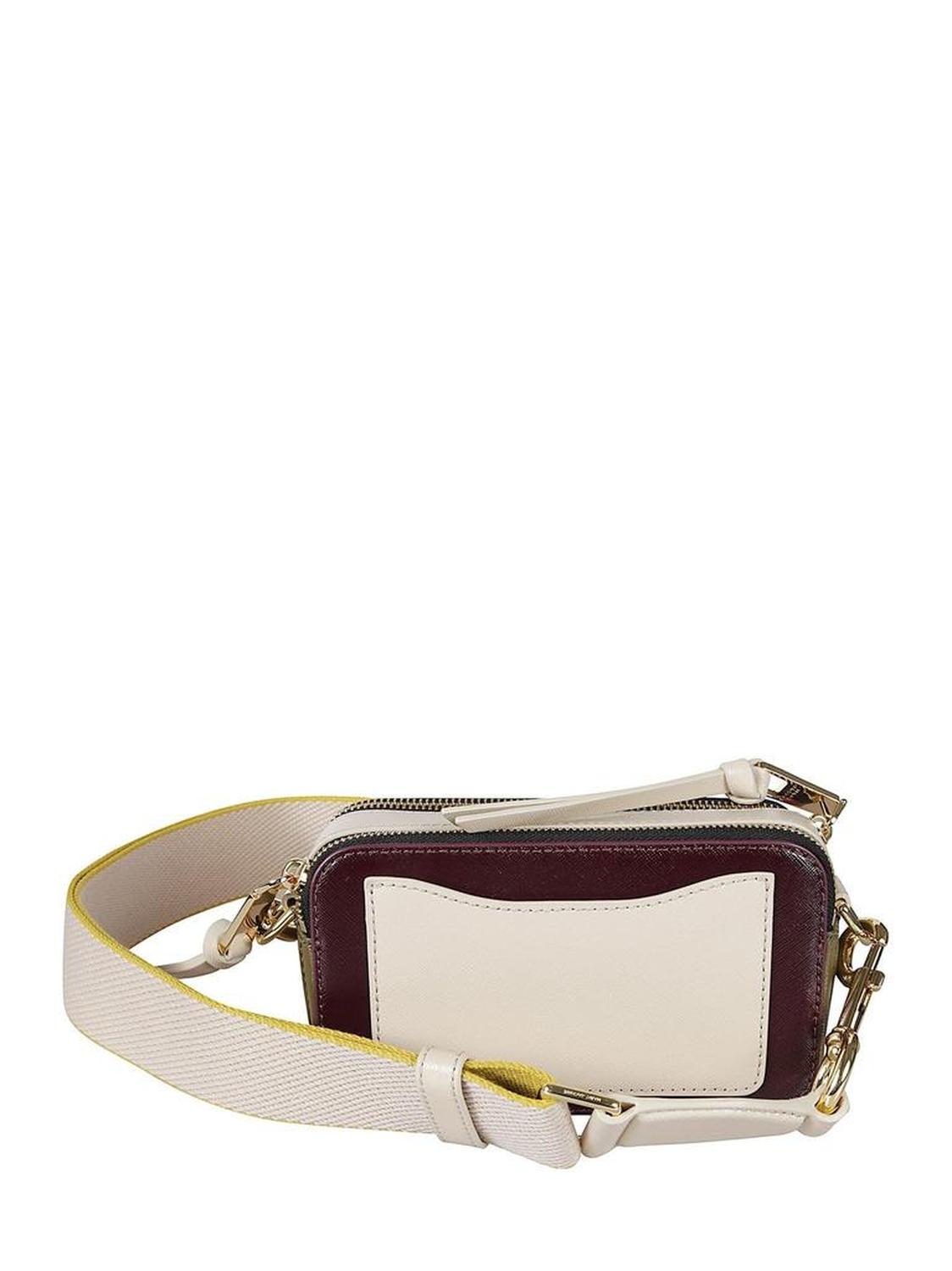 Marc Jacobs The Snapshot Logo Plaque Crossbody Bag