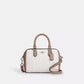 Mini Rowan Crossbody Bag In Blocked Signature Leather