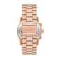 MK9123 - Runway Chronograph Rose Gold-Tone Stainless Steel Watch