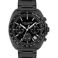 Men's Charter Ionic Plated Black Steel Bracelet Watch, 39mm
