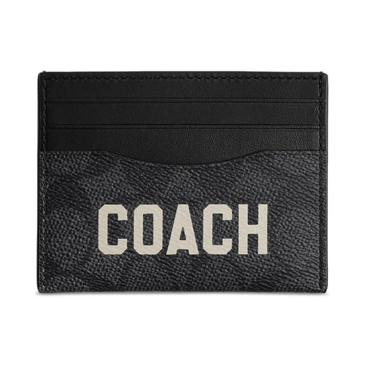 Men's Flat Logo Card Case