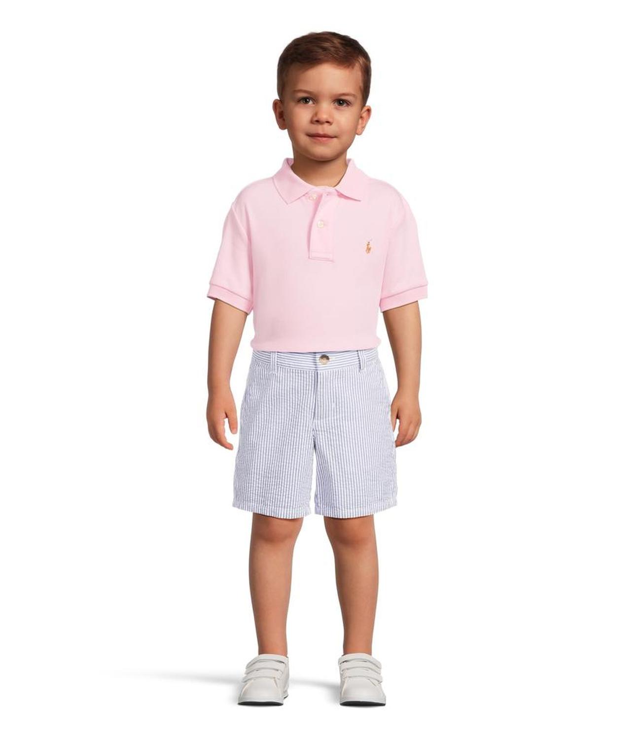 Soft Cotton Polo Shirt (Toddler/Little Kid)