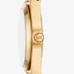 Lennox Pavé Gold-Tone Curb-Link Watch
