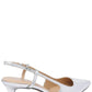 Michael Michael Kors Alora Metallic Embossed Slingback Pumps