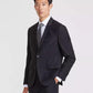 Men Modern-Fit Stretch Solid Nested Suits